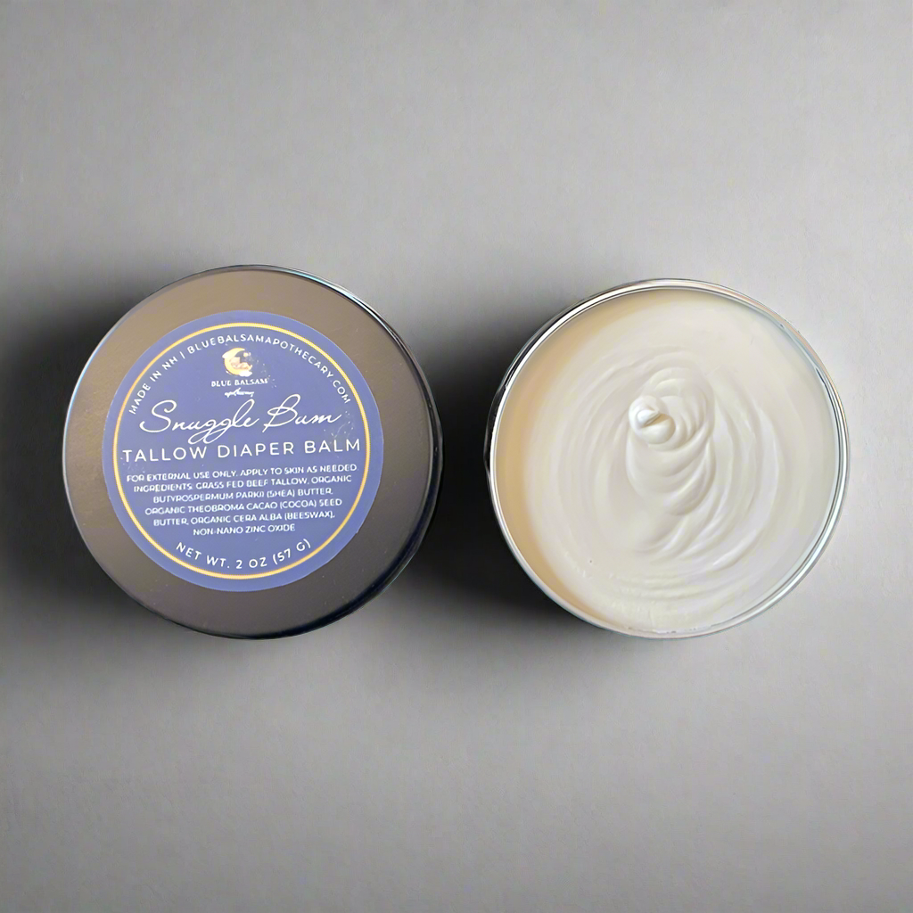 Tallow Diaper Balm | Snuggle Bum | Grass Fed Tallow Balm | Tallow Skincare